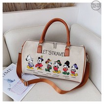 차쿠 미키마우스 여행 가방 기내용 보스턴백 트레블 백 여행 보스턴가방