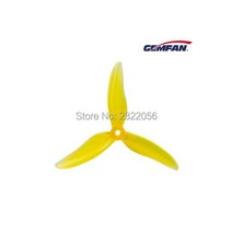 드론부품 드론DIY 키트 조립 만들기 Gemfan-허리케인 51499 5 인치 3 블레이드 프로펠러 RC 드론 FPV 레이싱 프리스타일 2207 2306 모터 Nazgul5 LA, 2 pair Yellow