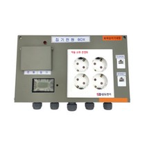 자동소화 집기전원 단자함 (자동소화콘센트&화재감지기내장)