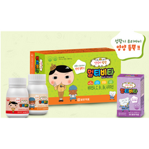 어린이 츄어블 멀티비타민 세트, 3병, 60정