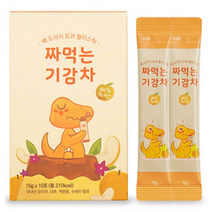 아동용 짜먹는 기감차 배도라지 모과 젤리스틱 15g x 10p, 배+도라지+모과 혼합맛, 2개