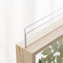 아크릴 액자 얇은 사진 식물 압화 투명 웨딩 포토테이블