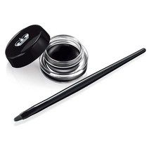 Rimmel Scandal Eyes 스캔달 아이즈 방수 젤 아이라이너 블랙 0.1온스, 1 Count (Pack of 1), Black