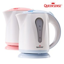퀸센스 무선주전자 센스 1.0L QS-1000, 색상:블루