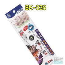 백경 BK-338 동남해안 침선 어초 외줄 10본 채비 반짝이, 13호-5-3
