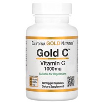 캘리포니아 골드 뉴트리션 Gold C USP 등급 비타민C 500mg 베지 캡슐 240정