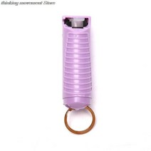 휴대용 호신용품 해외여행 비상벨 Pepper Spray 귀가길 안전, 보라