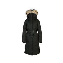 22FW 모건 여성 코요테퍼 패딩 자켓 MORGAN BLACK