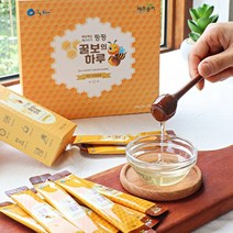 꿀스틱 벌꿀 제주송키 꿀보의하루 선물세트 12gx30포, 1개, 기본