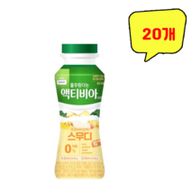풀무원다논 액티비아 스무디 골드키위 사과 150ml x 20개, 1개