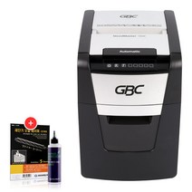 카피어랜드 GBC 오토 문서 세단기 자동급지 대형 34L 100매 크로스컷 Shredmaster 100X+오일페이퍼5매+전용오일, 단품