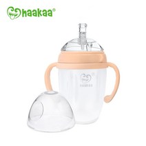 하카 실리콘 시피 스파우트 빨대컵, 피치