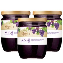 [복음자리] 과일잼(포도잼), 370g, 3개