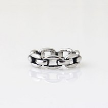 스몰박스 사슬 체인 써지컬스틸 반지