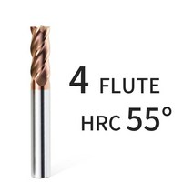 슬라이딩각도절단기 TYTURE-HRC55/65 카바이드 커터 플랫 엔드 밀 금속 텅스텐 스틸 Cnc 밀링, 04 HRC55 4F_06 d3xD4x50L