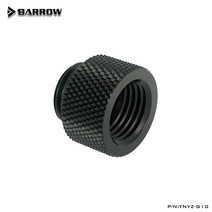 pc부품 배로우 10mm 남성-여성 익스텐더 피팅 워터 쿨러 TNYZ-G10, 01 Black_01 1pcs