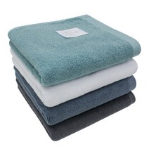 송월타월 클린항균 무지 수건 150g 30수 면사, 회색, 2개