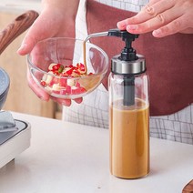 [정민이네샵] 라라홈카페 내열유리보틀-펌프형, 1개, 500ml