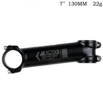 uno mtb 자전거 스템 7 17도 초경량 합금 7075 31.8mm 60 70 80 90 100 110 120 130mm 90-130g 도로 자전거 스템, 7D130mm