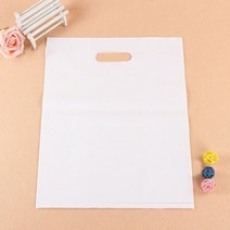 소기업용 맞춤형 쇼핑백 맞춤형 플라스틱 가방 맞춤형 인쇄 플라스틱 가방 팩 추가 인쇄 요금, 30x40cm 100pcs+White
