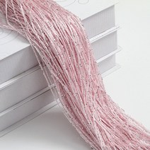 깜박이는 실버 커튼 12 미터 높이 도어 커튼 미터 실버 와이어 암호화 거실 파티션 장식으로 커튼 매달려 0.21kg, 핑크