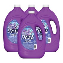 샤프란 실내건조 섬유유연제 아로마 브리즈 3.1L, 4개