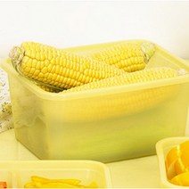 유정랩 신선유지용기 직사각형 2.7L (3P) 레몬박스 반찬통 야채보관 식재료보관용기 그린박스 그린백