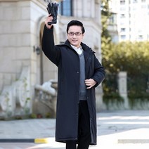 아빠패딩 직장인 50대 빅사이즈 중년 남성 롱패딩 점퍼