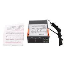 Stc-3008 110-220V 인큐베이터 온도 조절기 습도계 용 듀얼 디지털 컨트롤러, 1개