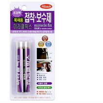 접착보수제 도자기접착제 미라클픽스 목재용 28G 대