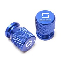 타이어 밸브 캡 오토바이 액세서리 Super Soco CPx CUmini CUx TC 50 TC Max 방랑자 TCMax TS 50 2019 2020, 06 Blue