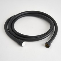 이태리 게디 물때방지 PVC 샤워호스 블랙 1.5m 2m, 200cm