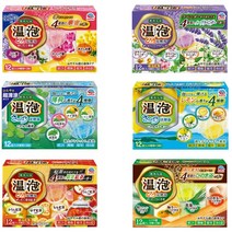 바스로망 온포 탄산 입욕제 라벤더 4종x3P 그외 6종, 박하 향4종