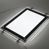 did모니터 광고용모니터 전자메뉴판 A4 단면 백라이트 디지털 간판 부동산 에이전트 LED 창 박스 디스플레, 01 6W_03 Black Border HD