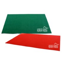 볼링장 당구장 매장입구 신발털이 매트 4칼라 50X80cm 출입구매트 입구깔판, 그린