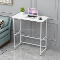 서서쓰는 스탠딩 책상 서서일하는 높이조절 스탠드 노트북 컴퓨터 모니터 키다리 받침대 HS15, 80 x 40 x H110cm 화이트