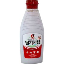 푸드올마켓 딸기시럽 500g 팥빙수, 1개
