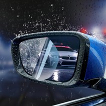 EV6 전용 방수필름 사이드미러 맞춤형 빗물방지 튜닝 용품, 사이드미러 방수필름 2P