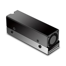 알루미늄프로파일 프로파일부품 플로어잭 알루미늄 합금 M.2 프로파일 방열판 SSD HDD 쿨러 2280 솔리드, 01 Black