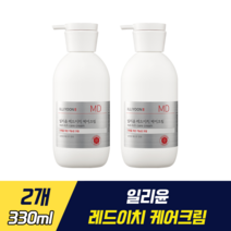 일리윤 레드이치 케어크림 식약처 심사 완료 가려움 개선 기능성 크림 소아과 피부테스트완료 민감 연약 아기 피부 가려움 저자극 케어 수분 촉촉 보습 건조한 피부 개선, 2개, 330ml
