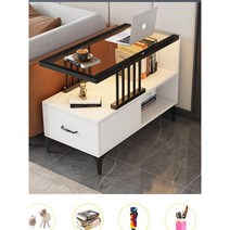 쇼파협탁 탁자 틈새 수납 테이블 협탁 침대 슬림 사이드 옆 소파, 26.90-40