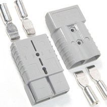 엔더슨커넥터 350A 0G 00G 배터리 충전 커넥터 단자 소켓 지게차 플러그 파워 전원 커넥터, 350A(0G단자)커넥터_2개