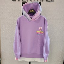 신디키즈 (마지막찬스!! 이런 가격이면~~ 망설이면 품절!!) 에스더버니 레이어드 다잉 후드 티셔츠 CIMH21N03 - 7954