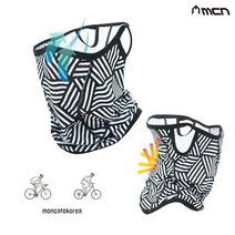 MCN 자외선차단 자전거 마스크 여름용 얼굴 햇빛가리개 메쉬, 큐비