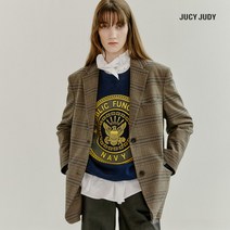 [쥬시쥬디] J체크패턴박시핏자켓 JVJK721D