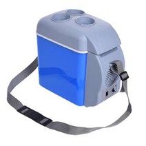 7.5l 휴대용 미니 자동 쿨러 냉동고 따뜻한 자동차 자동차에 대한 뜨겁고 차가운 이중 사용, 7.5리터