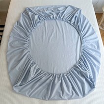 라지킹침대 탄성 밴드가 있는 코튼 장착 시트 미끄럼 방지 매트리스 커버 싱글 더블 퀸 킹 베드 조절 가능한 일반 침대, [04] 180x200x30cm, [14] 14