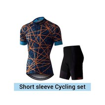 Phtxolue 남자 사이클링 세트 의류 도로 자전거 착용 통기성 자외선 방지 MTB 의류 반팔 저지