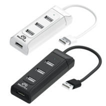 맥스틸 DM-HUB40C / USB 2.0 4포트 허브, DM-HUB40C USB허브 화이트, 화이트