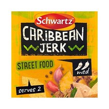 영국 Schwartz Caribbean Jerk Seasoning 슈발츠 캐리비안 저크 시즈닝 조미료 15g 3팩, 3개